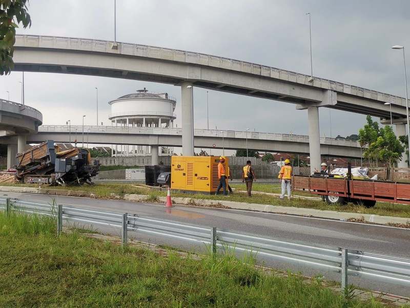 Elephant CBW-1000 Mud Pump Project In Malaysia