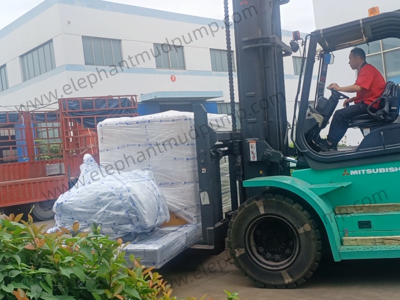 Daily Delivery | Elephant CBW-1000 Mud Pump Was Sent to Kazakhstan Customer