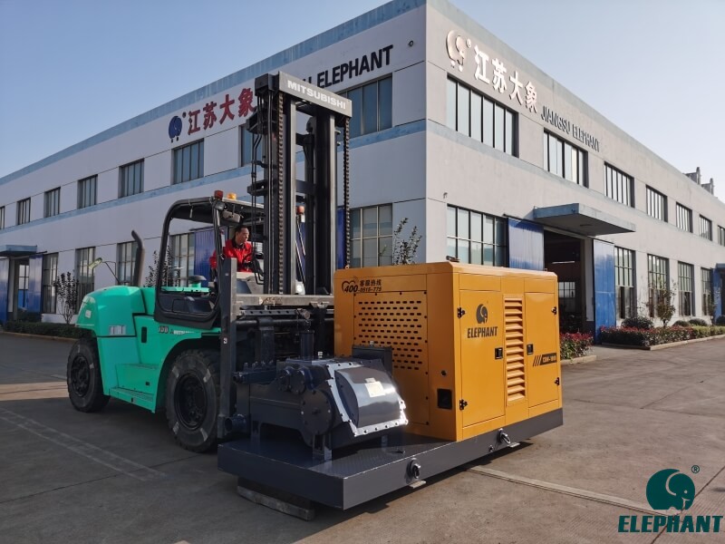 Daily Delivery | CBW-1000 Triplex Mud Pump For 100ton HDD Officially Delivered to India